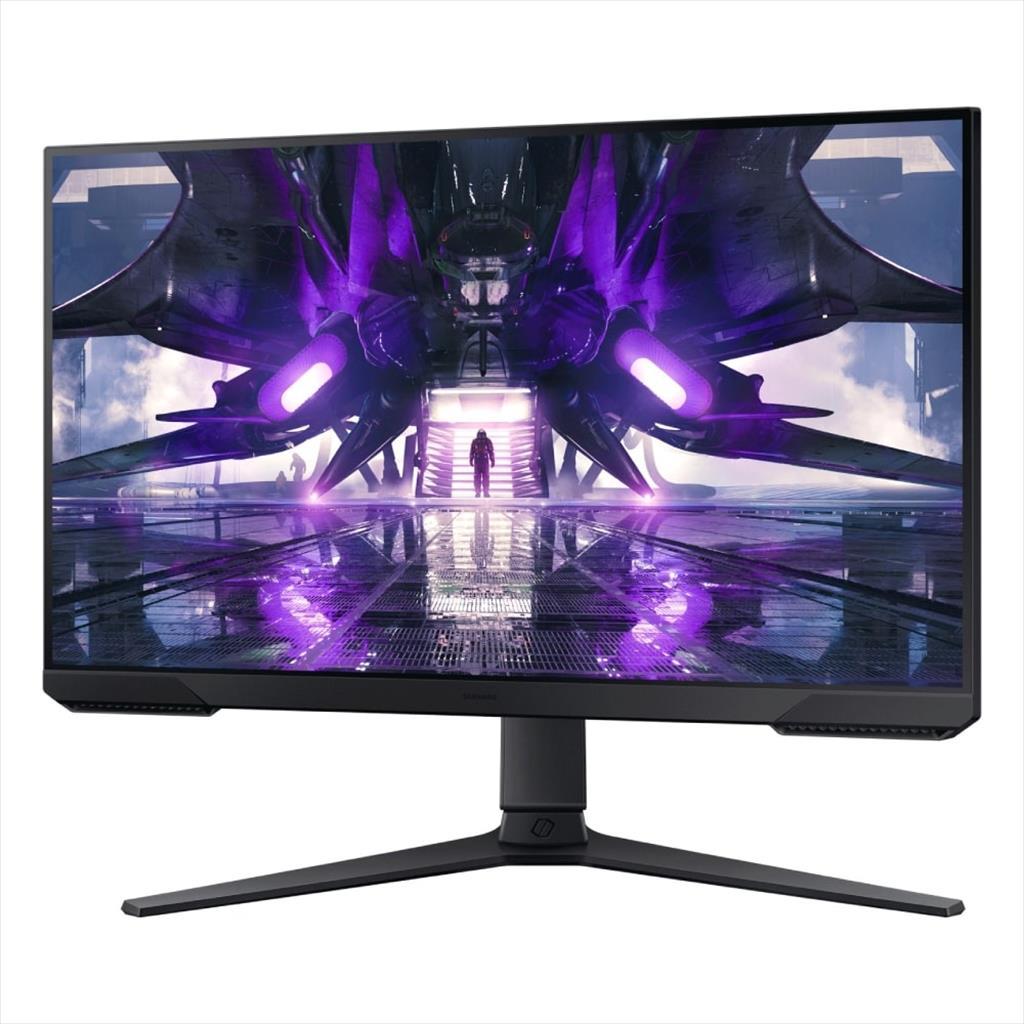 MONITOR 24" SAMSUNG ODYSSEY G3 S24AG304NRX, 144Hz, 1ms, 1920x1080, DP, HDMI, VA 16:9, PIVOT, FreeSync Premium, Black