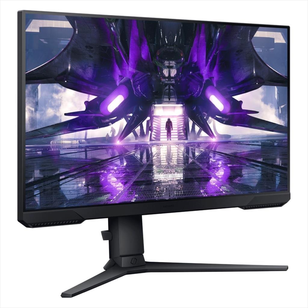 MONITOR 24" SAMSUNG ODYSSEY G3 S24AG304NRX, 144Hz, 1ms, 1920x1080, DP, HDMI, VA 16:9, PIVOT, FreeSync Premium, Black