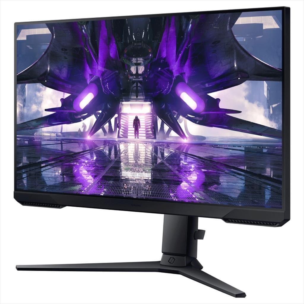 MONITOR 24" SAMSUNG ODYSSEY G3 S24AG304NRX, 144Hz, 1ms, 1920x1080, DP, HDMI, VA 16:9, PIVOT, FreeSync Premium, Black