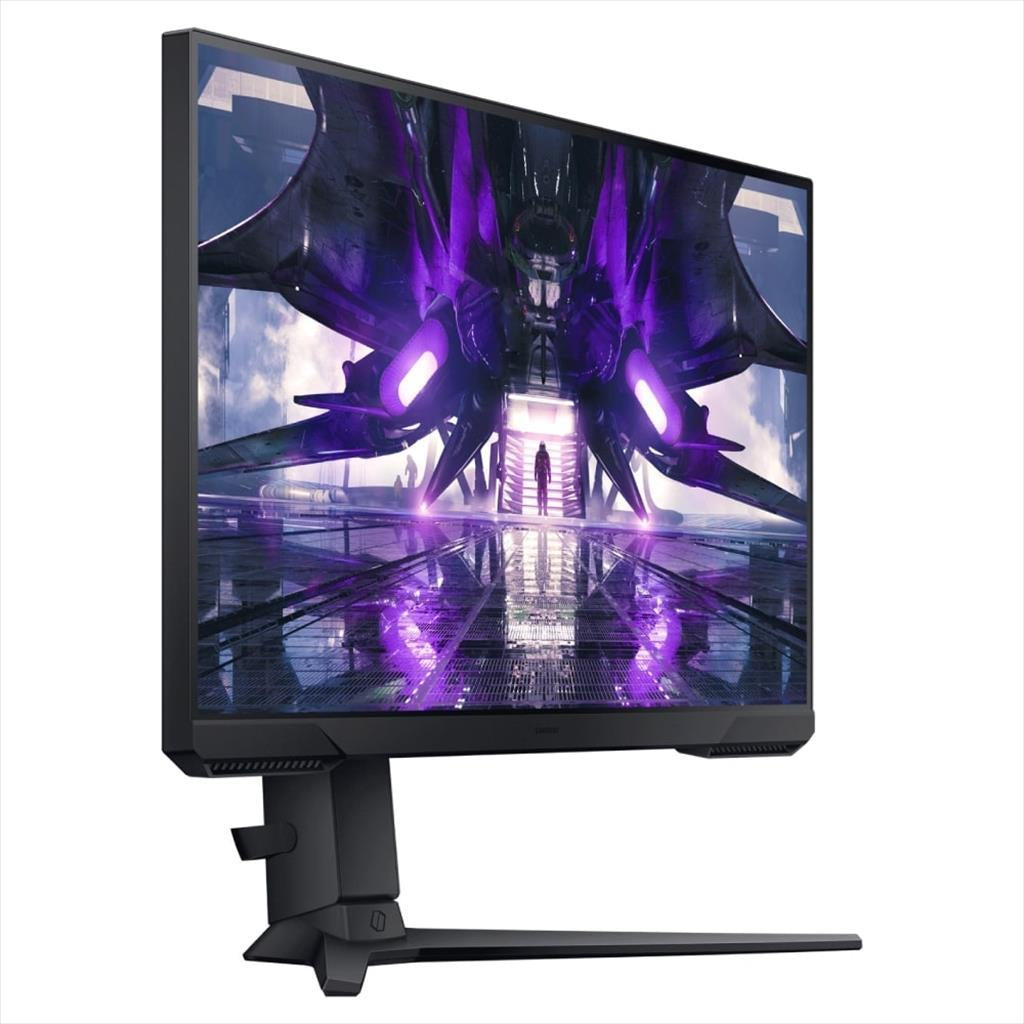 MONITOR 24" SAMSUNG ODYSSEY G3 S24AG304NRX, 144Hz, 1ms, 1920x1080, DP, HDMI, VA 16:9, PIVOT, FreeSync Premium, Black