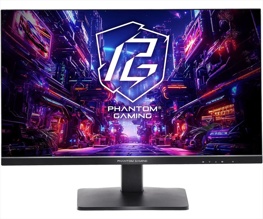 MONITOR 27" ASROCK PG27QFT1B, QHD 2560 x 1440 at 180 Hz, IPS , AMD FreeSync, HDR, 1ms, 2xHDMI, 1x DP, Tilt, w/speakers,90LXA0A0-A0E0A0J