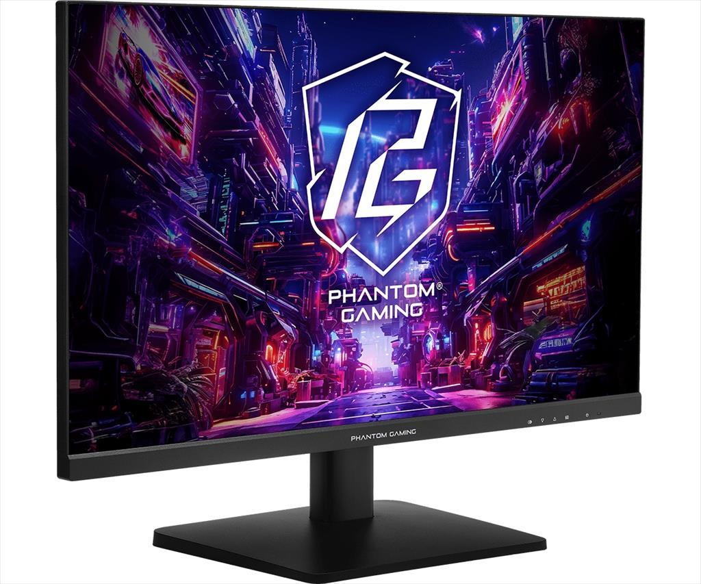 MONITOR 27" ASROCK PG27QFT1B, QHD 2560 x 1440 at 180 Hz, IPS , AMD FreeSync, HDR, 1ms, 2xHDMI, 1x DP, Tilt, w/speakers,90LXA0A0-A0E0A0J