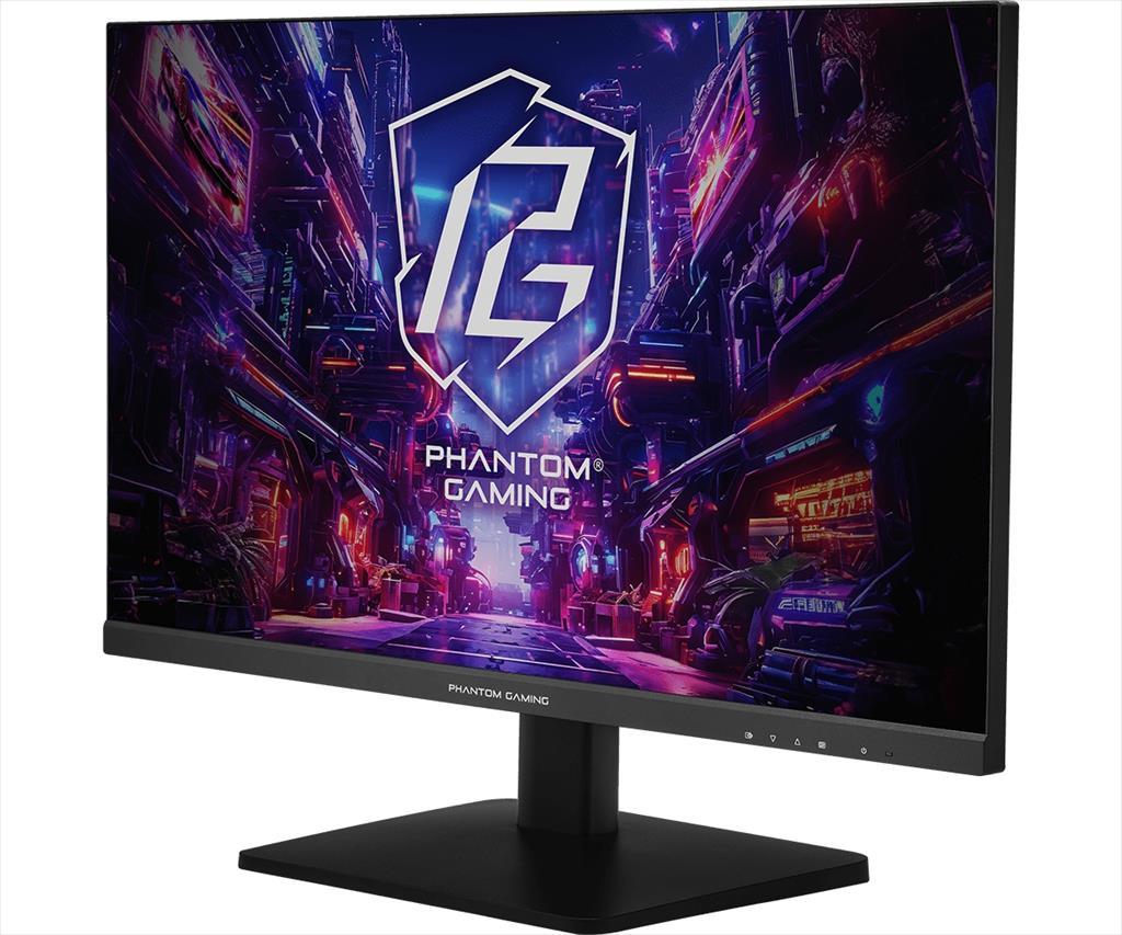 MONITOR 27" ASROCK PG27QFT1B, QHD 2560 x 1440 at 180 Hz, IPS , AMD FreeSync, HDR, 1ms, 2xHDMI, 1x DP, Tilt, w/speakers,90LXA0A0-A0E0A0J
