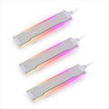 SIDE ARGB KIT (Triple Pack) FOR LIAN LI PERFORMANCE FANS (UNI FAN P28 ; GA ll Trinity Performance 360 AIO fans), White P28ARGB-W