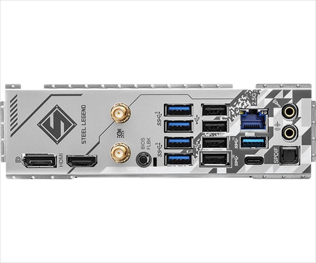 MB AM5 B650 STEEL LEGEND ASROCK 4xDDR5 7200Mhz (O.C), HDMI, DP, PCI-Ex16 5.0, 1xPCI-Ex16 3.0, M.2 PCIe 5.0, 2xM.2 4.0, 4xSATAIII, Wi-Fi 6E, BT