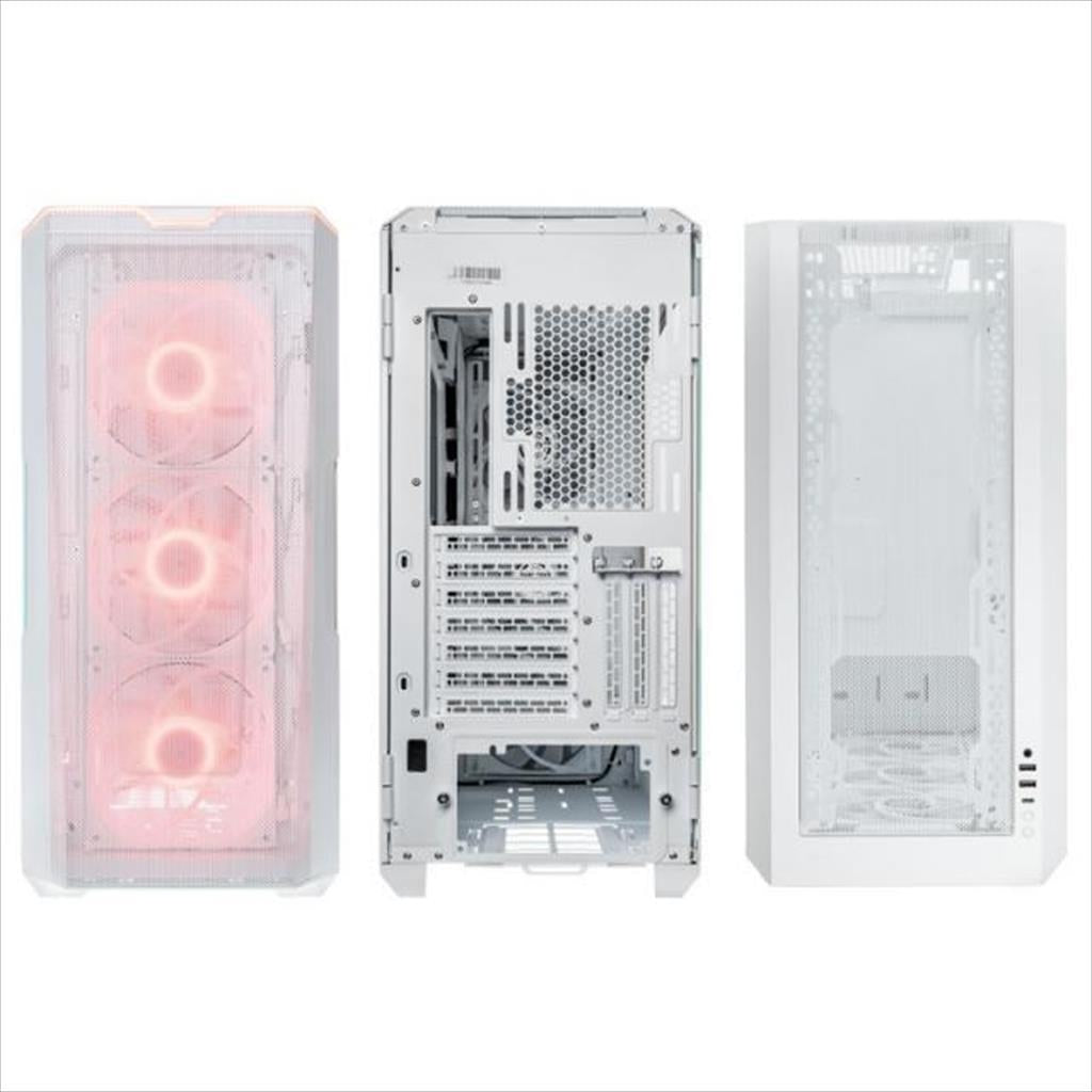 CASE PHANTEKS E-ATX Mid-Tower Eclipse G500A w/Tempered glass, D-RGB Illumination w/3x140mm,GPU mount, White, PH-EC500GA_DMW01A