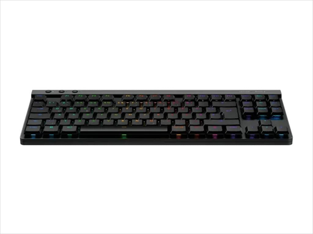 KEYBOARD MECHANICAL LOGITECH G515 TKL LIGHTSPEED WIRELESS RGB GL TACTILE Black w/bluetooth US layout 920-012538