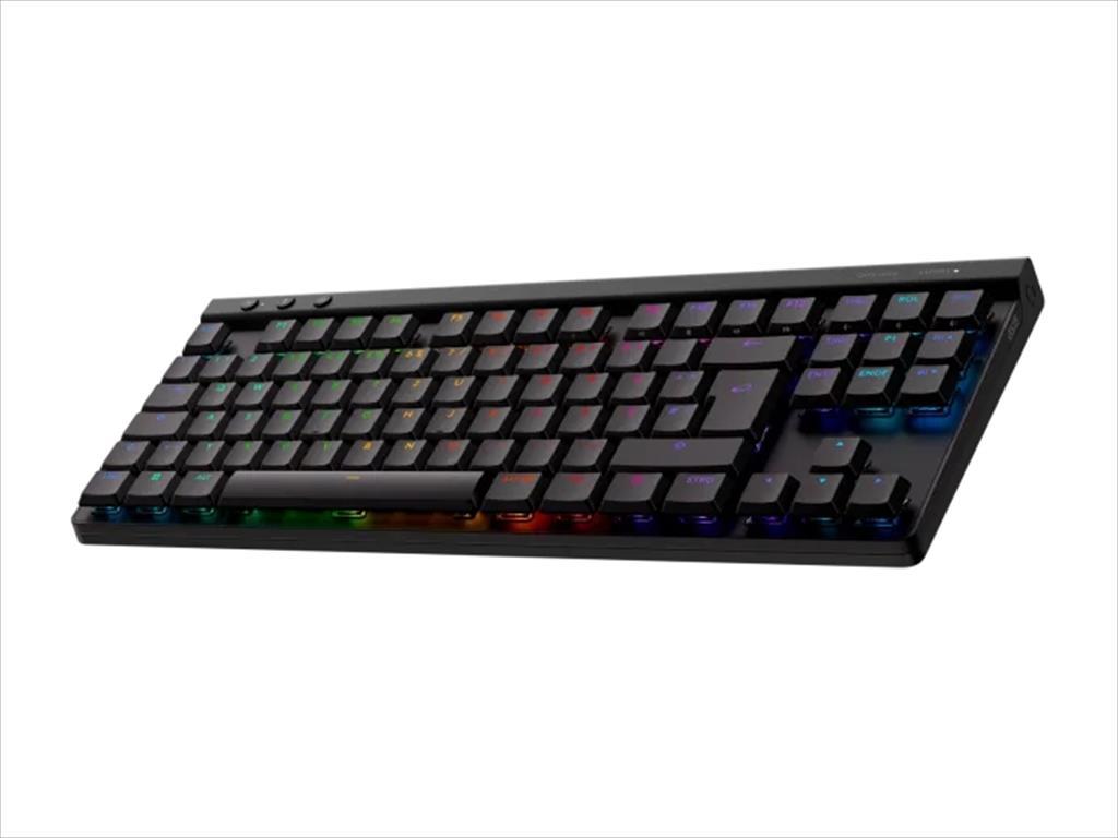 KEYBOARD MECHANICAL LOGITECH G515 TKL LIGHTSPEED WIRELESS RGB GL TACTILE Black w/bluetooth US layout 920-012538