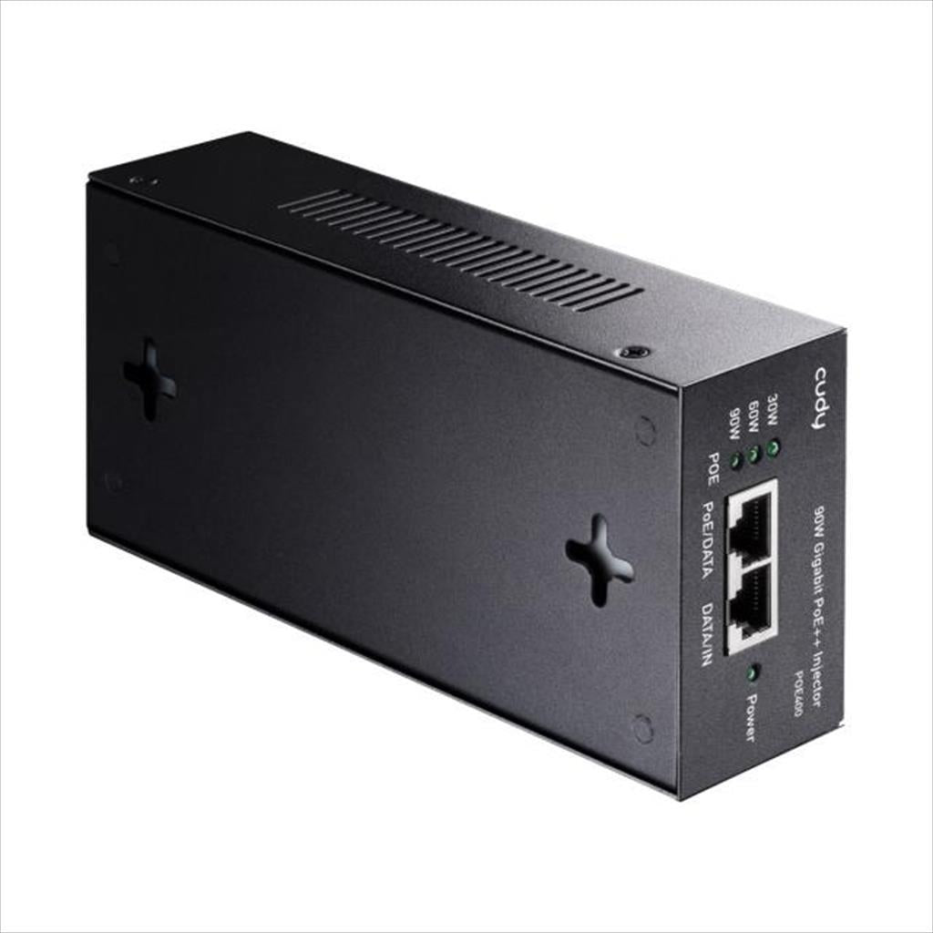 NET INJECTOR CUDY POE++ 90W, wall-mount POE400