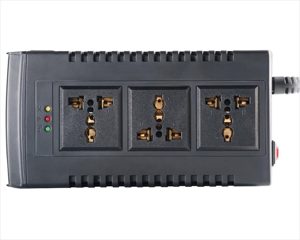 AVR 1000VA / Power 1KVA 500W NJOY PALADIN,3x Schuko,Over/under-voltage/Over heat/Over charge protection,Single phase,Voltage range 184-284 VAC,PWAV-10003PL-AZ01B