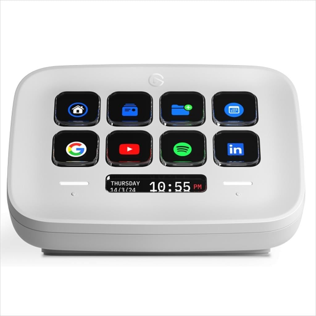 STREAM DECK NEO ELGATO, x8 LCD keys, WHITE ELGATO-10GBJ9901