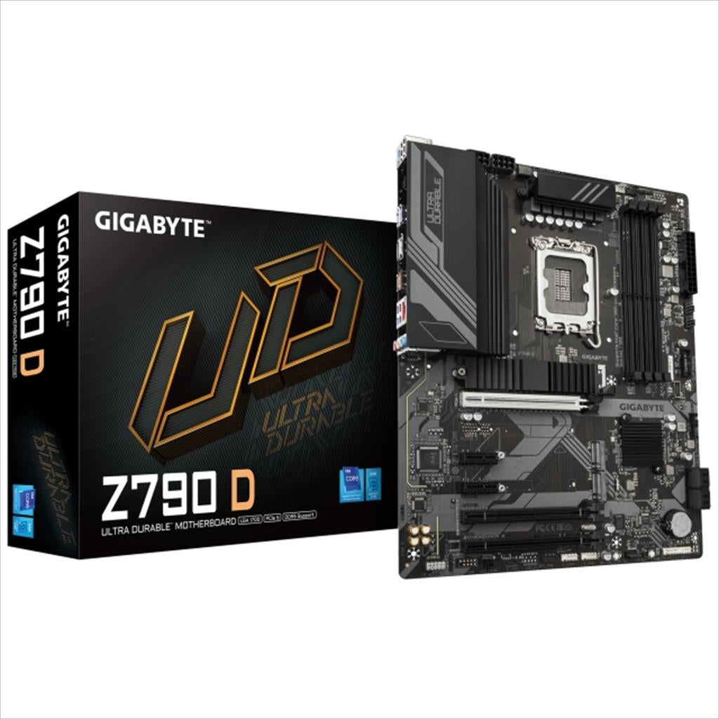 MB 1700 Z790 D GIGABYTE, 4xDDR5 7600MHz(OC), PCIex16 5.0, 2xPCIex16 4.0, 2xPCIex1, 3xM.2, 6xSATAIII, DP, HDMI, 2.5GbE LAN