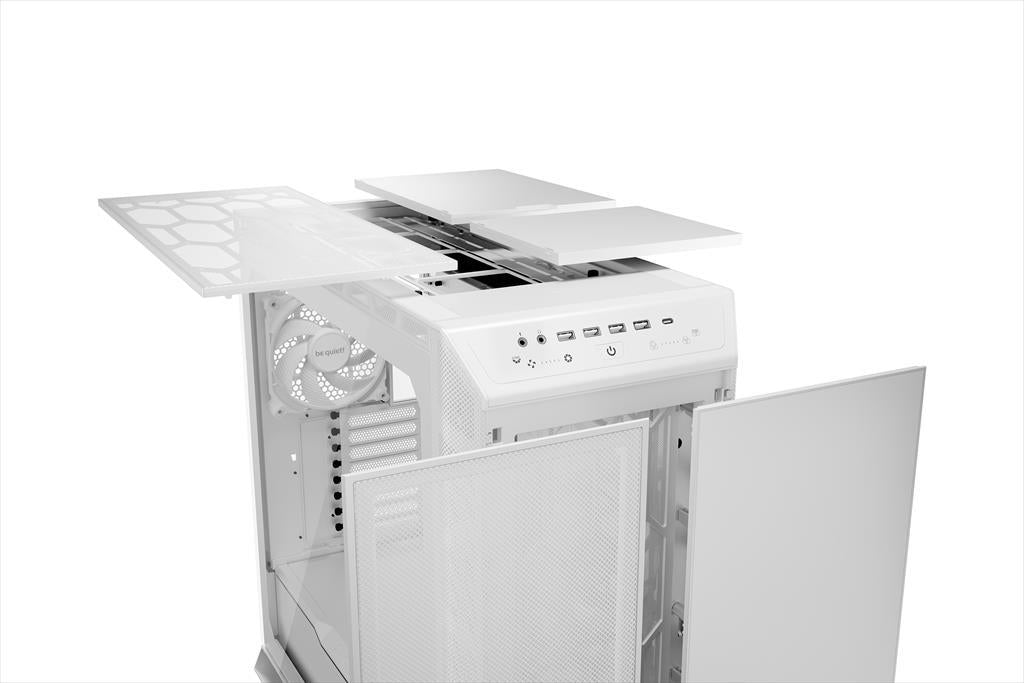 CASE BE QUIET! E-ATX Full-Tower Dark Base Pro 901,3x140mm Silent Wings 4 PWM,Fan controller,w/WINDOW,ARGB, wireless charger, type C, White BGW51
