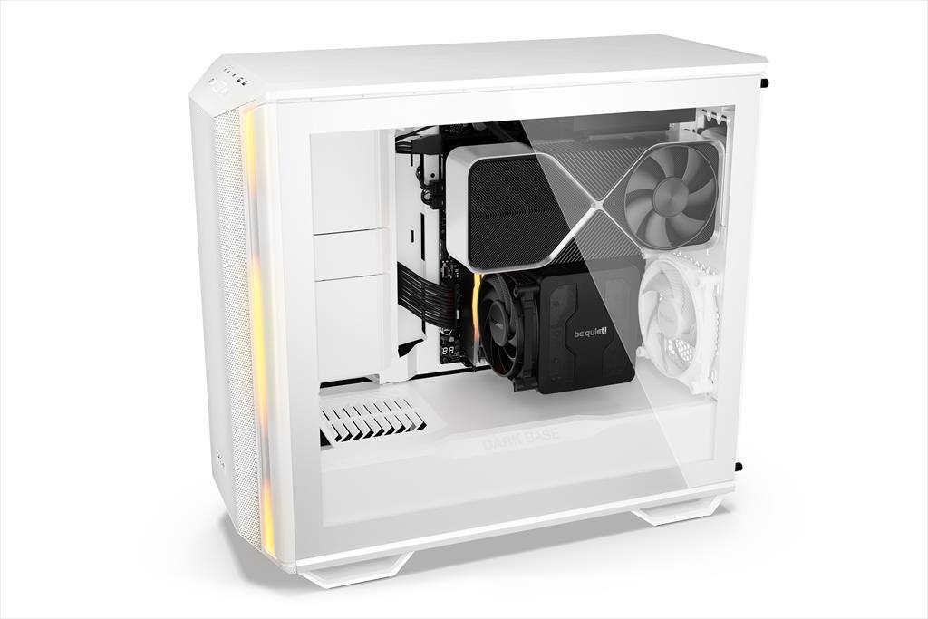 CASE BE QUIET! ATX Mid-Tower Dark Base 701, 3x140mm Silent Wings 4 PWM,Fan controller, w/WINDOW, АRGB LED illumination, White BGW59