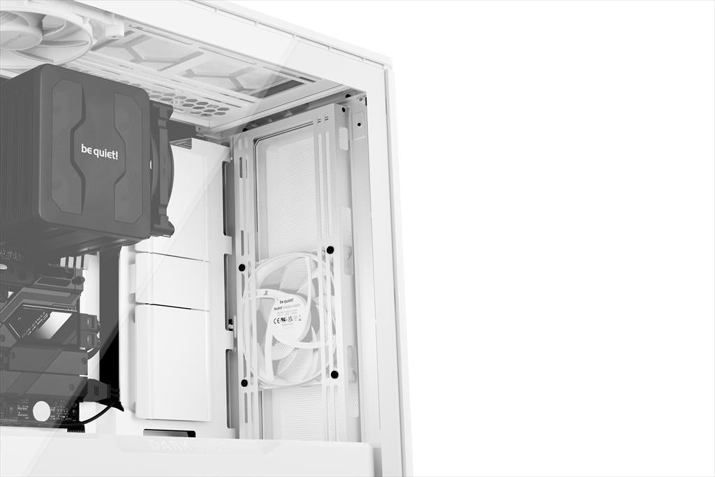 CASE BE QUIET! ATX Mid-Tower Dark Base 701, 3x140mm Silent Wings 4 PWM,Fan controller, w/WINDOW, АRGB LED illumination, White BGW59
