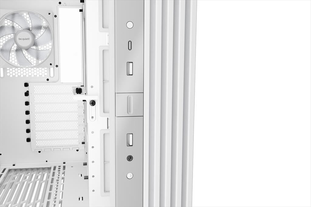 CASE BE QUIET! ATX Mid-Tower Light Base 600 DX, w/2x Tempered glass, ARGB LED strips and 2 hubs, inverted layout, White BGW66