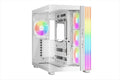 CASE BE QUIET! ATX Mid-Tower Light Base 600 LX, w/2x Tempered glass, 4x Light Wings LX 120mm PWM, ARGB LED strips and 2 hubs, inverted layout, White BGW68