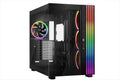CASE BE QUIET! ATX Mid-Tower Light Base 900 FX, w/2x Tempered glass, 4x Light Wings 140mm PWM, ARGB LED strips and 2 hubs, inverted layout, Black BGW71