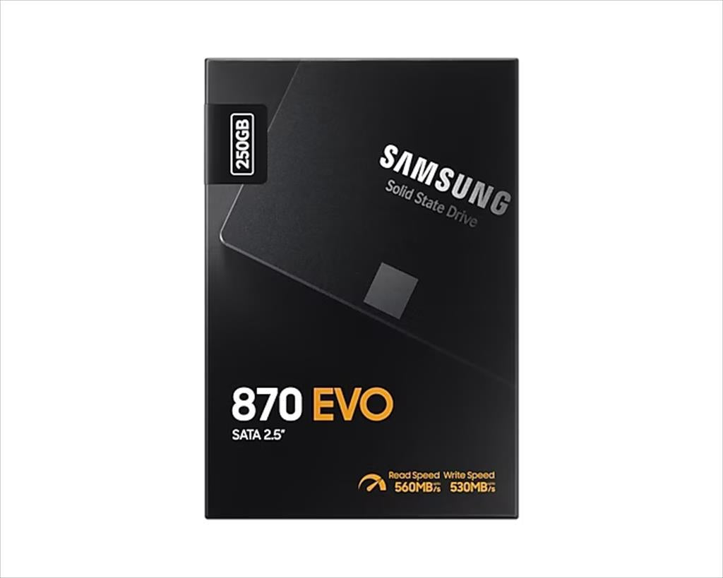 SSD 2,5" 250GB SAMSUNG 870 EVO MZ-77E250B/EU/2