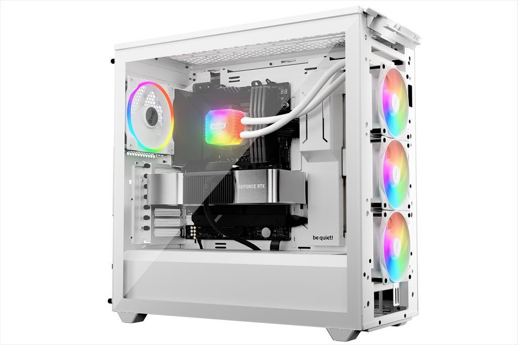 COOLERS CPU AIO BE QUIET! LIGHT LOOP 360 White, 3x120mm Light Wings LX 120mm ARGB PWM, w/REFFIL OPTION, ARGB LED on pump, w/ARGB HUB, BW023