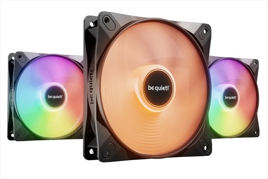 COOLERS CASE FAN 3x120mm BE QUIET! LIGHT WINGS LX PWM 3-Pack 1.700rpm, rifle-bearing, BL121