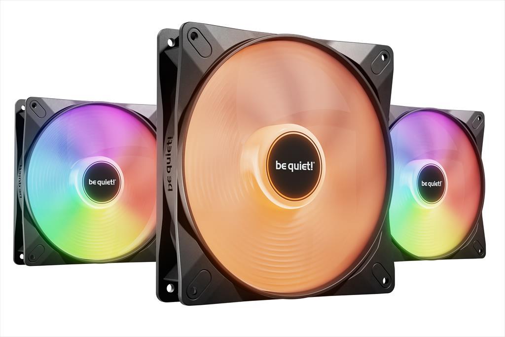 COOLERS CASE FAN 3x140mm BE QUIET! LIGHT WINGS LX PWM 3-Pack 1.200rpm, rifle-bearing, BL127