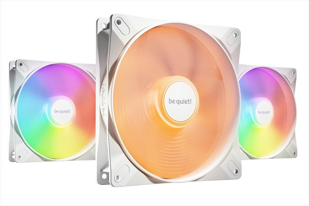COOLERS CASE FAN 3x140mm BE QUIET! LIGHT WINGS LX PWM White 3-Pack 1.200rpm, rifle-bearing, BL128
