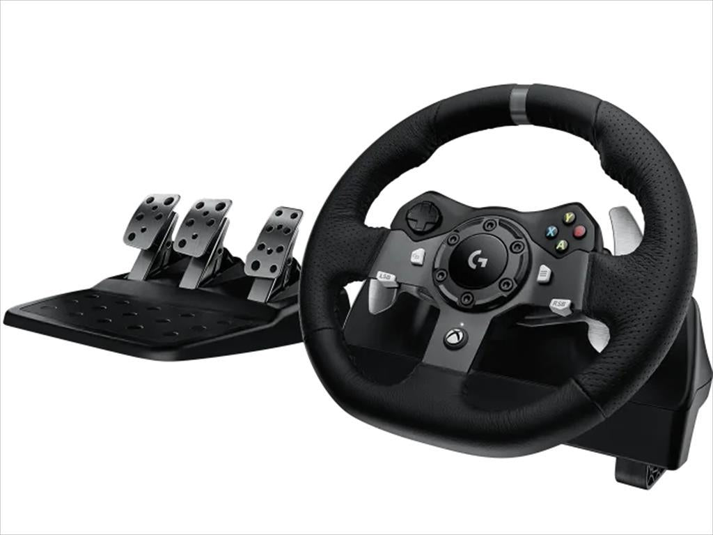 BUNDLE GAME WHEEL LOGITECH G29 DRIVING FORCE w/ pedals, with GAMING HEADSET ASTRO A10 for PS3, PS4, PS5, PC, 991-000486