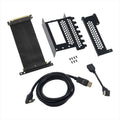 GPU HOLDER vertical bracket KIT CableMod WITH RISER CABLE 200mm, HDMI and  DP cable, CM-VPB-HDK-R