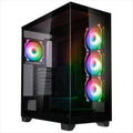 CASE KOLINK E-ATX Unity Arena ARGB Mid Tower Showcase w/Tempered glass, 4x120mm UMBRA PWM A-RGB fan, black