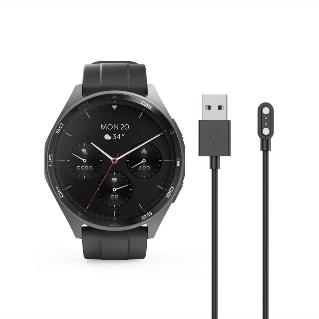 SMARTWATCH HAMA 7010 WATCH 1.43" Amoled display, Phone Function, Black 178618