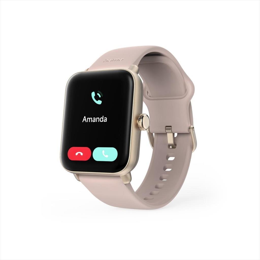 SMARTWATCH HAMA 6010 WATCH 1.65" TFT display Phone Function, Pink 178620