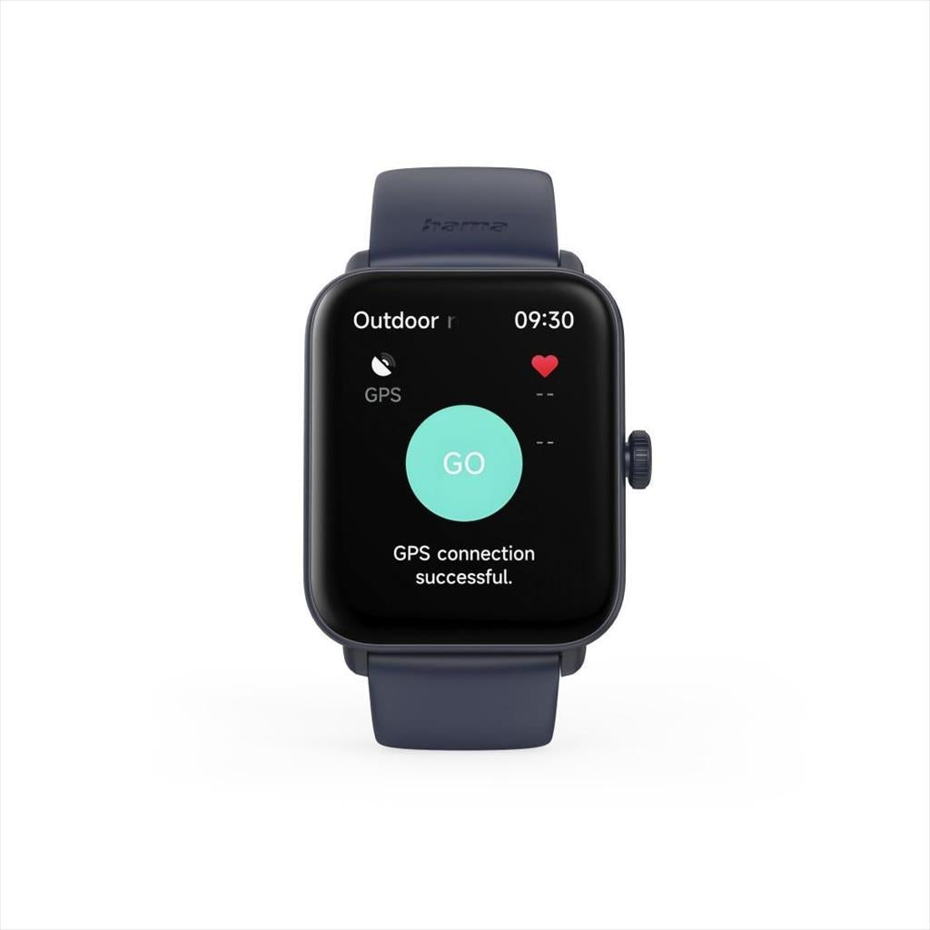 SMARTWATCH HAMA 6010 WATCH 1.65" TFT display Phone Function, Dark BLue 178621