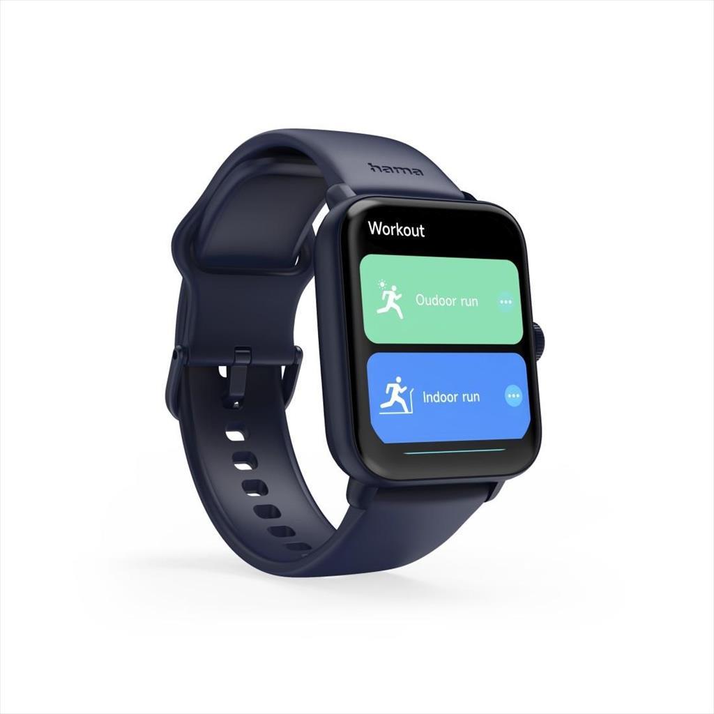 SMARTWATCH HAMA 6010 WATCH 1.65" TFT display Phone Function, Dark BLue 178621