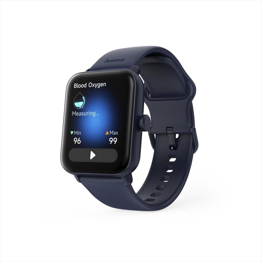 SMARTWATCH HAMA 6010 WATCH 1.65" TFT display Phone Function, Dark BLue 178621
