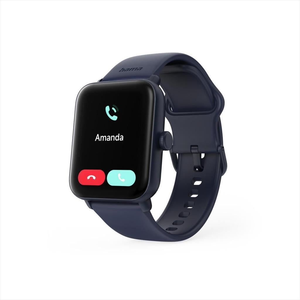 SMARTWATCH HAMA 6010 WATCH 1.65" TFT display Phone Function, Dark BLue 178621