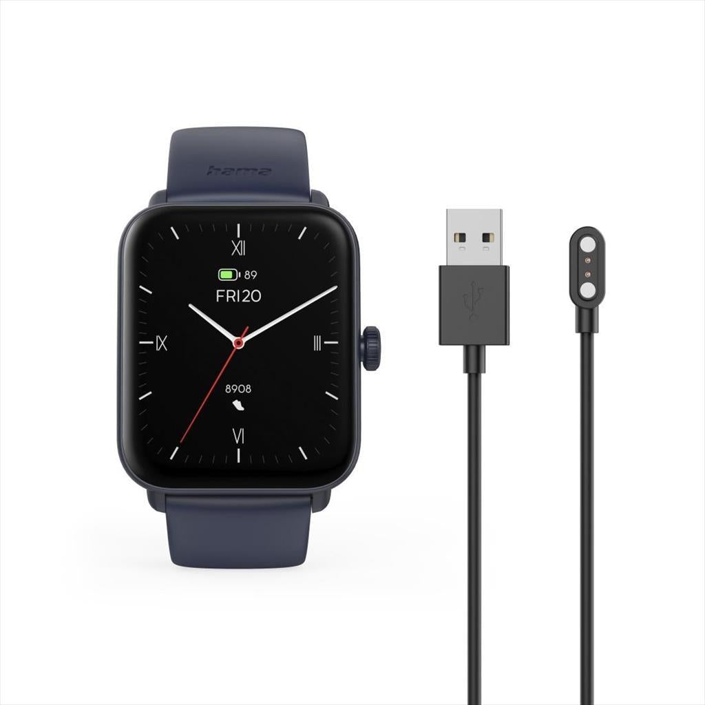 SMARTWATCH HAMA 6010 WATCH 1.65" TFT display Phone Function, Dark BLue 178621