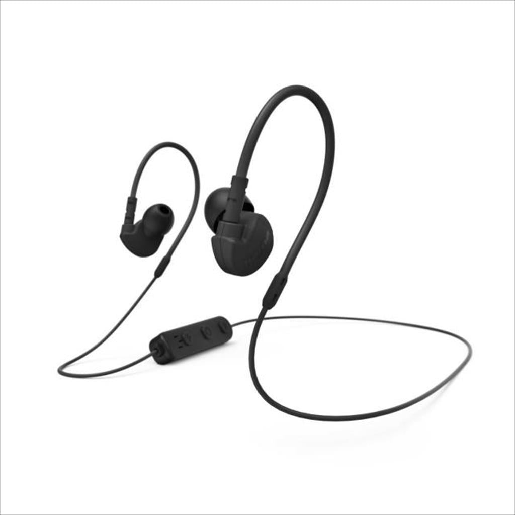 EARPHONES WIRELESS HAMA Freedom Athletics, Bluetooth w/microphone, Black 184118