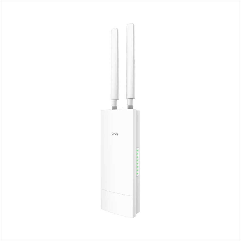 NET ROUTER WIRELESS OUTDOOR CUDY LT500 AC1200 4G LTE Cat.4 w/2 antennas, 1x WAN/LAN port