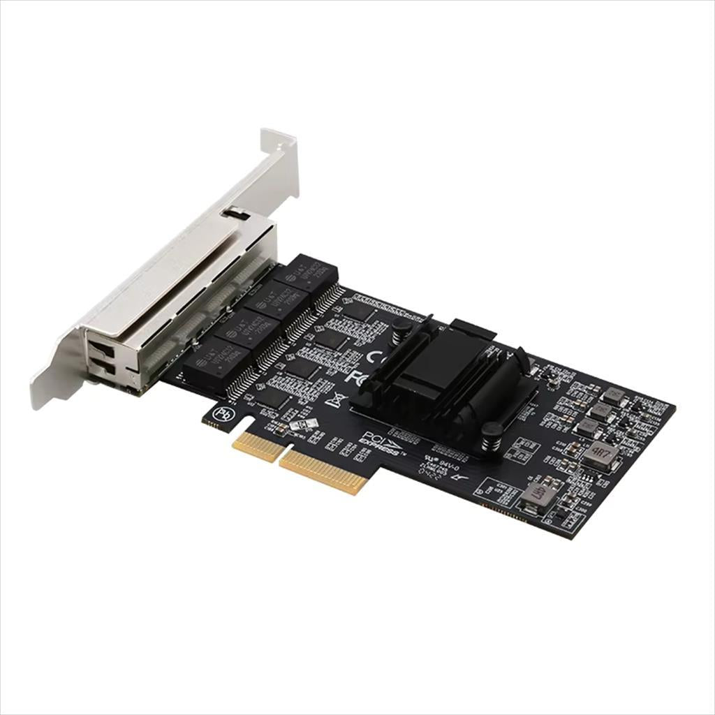 NET LAN PCIe 2.5Gbps 4port, DIEWU TXA197, Chipset: Realtek RT8125B