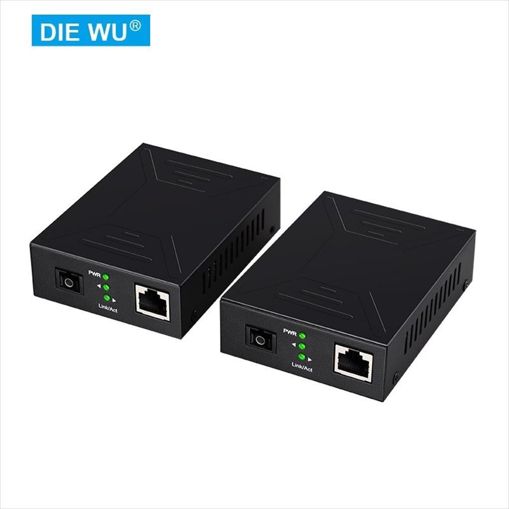 NET MEDIA CONVERTOR DIEWU TXE045 10/100M TO 100M SC up to 20KM