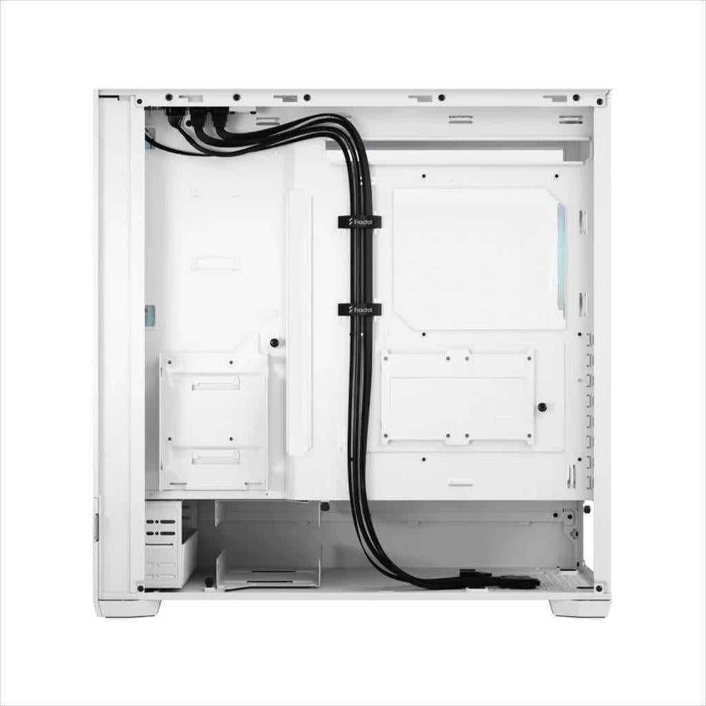 CASE FRACTAL DESIGN E-ATX Mid-Tower Pop XL Air RGB White, 4x120mm Aspect 12 RGB, w/WINDOW, Front Mesh, FD-C-POR1X-01