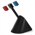 MOUSE ACCESSORY BUNGEE FRAGON - TOWER, w/ 3 colorful clips, BLACK