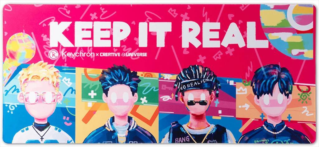 MOUSEPAD KEYCHRON Desk Mat Keep it Real 900x400x3 DM-4