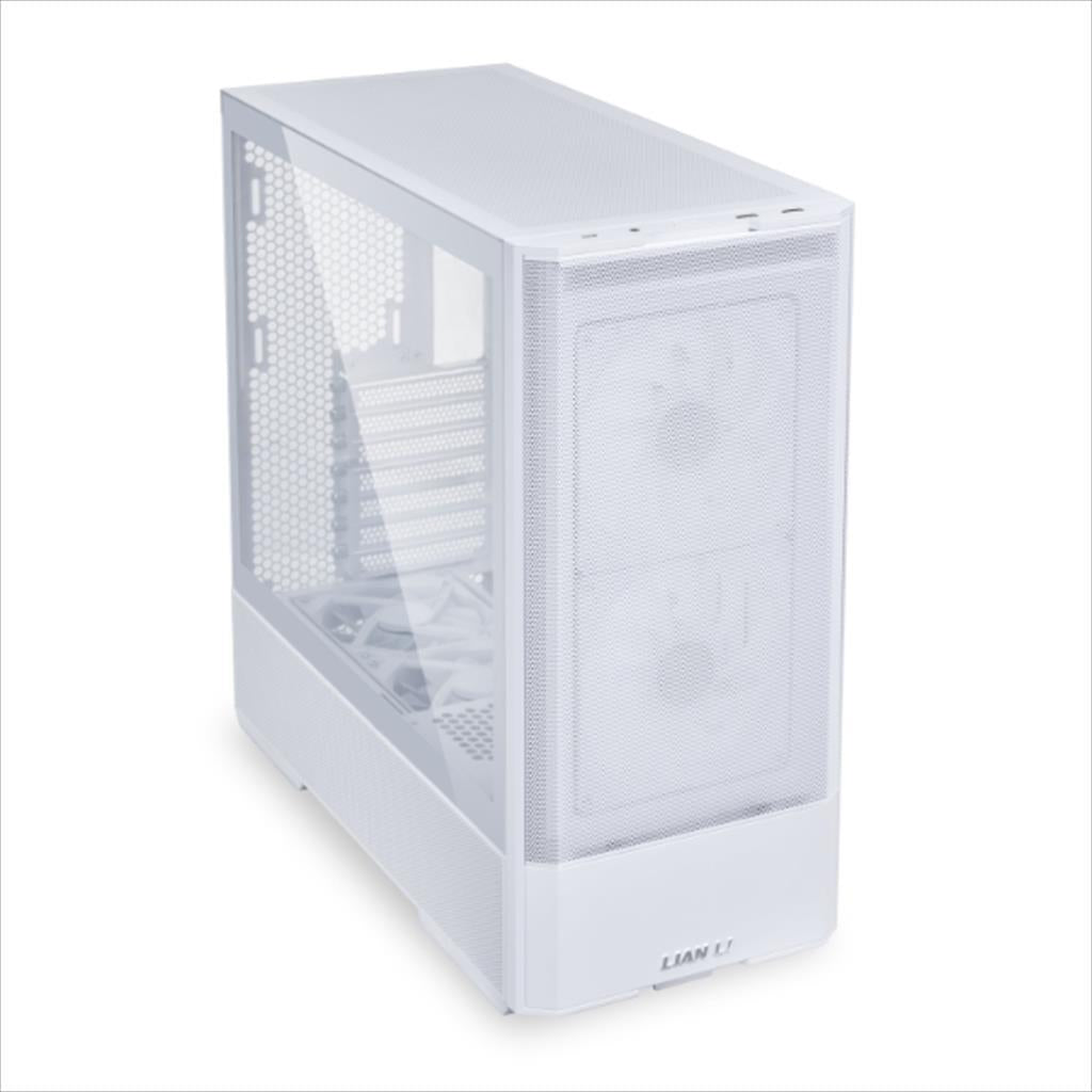 CASE LIAN LI ATX LANCOOL 207 MESH Mid-Tower w/ Tempered glass, 2x 140mm ARGB 2x 120mm PWM, White LANCOOL 207RW