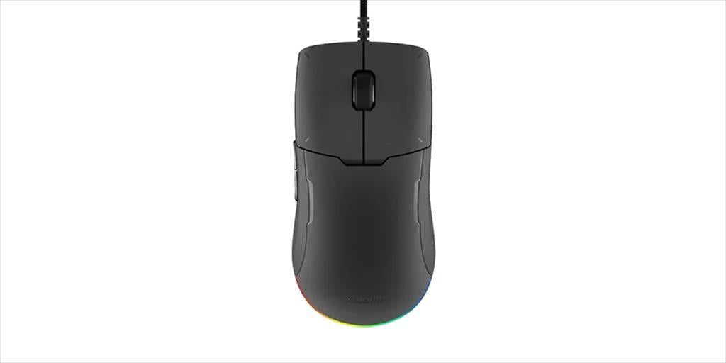 MOUSE WIRED XIAOMI, Gaming Mouse Lite, USB, RGB ambient light, 6200DPI, Black, YXSB01YM