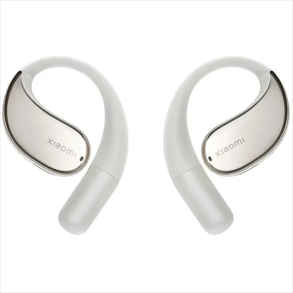 EARPHONES WIRELESS XIAOMI MI OPENWEAR STEREO BLUETOOTH w/microphone, SANDSTONE BEIGE