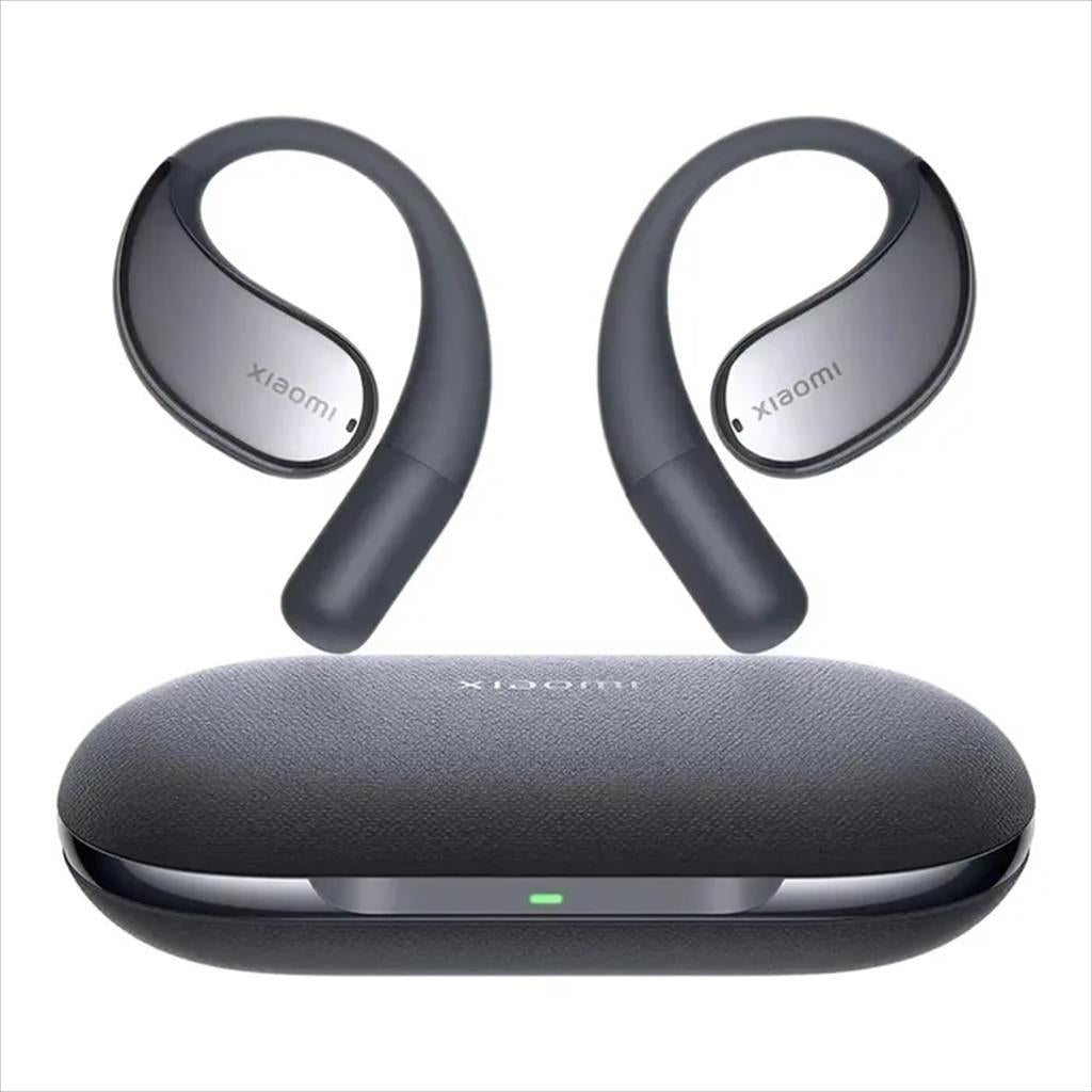 EARPHONES WIRELESS XIAOMI MI OPENWEAR STEREO BLUETOOTH w/microphone, COSMIC GRAY