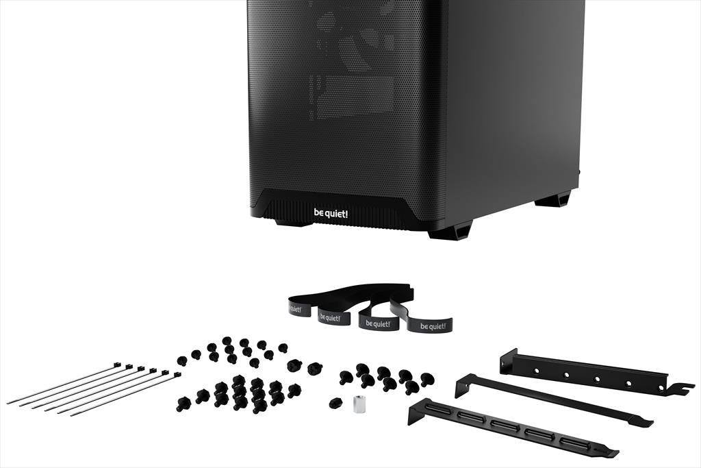 CASE BE QUIET! ATX Mid-Tower Pure Base 501 Airflow Window, 2x140mm Pure Wings 3, Black BGW74