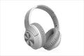 HEADPHONES WIRELESS A4TECH BH300 Bluetooth 5.3 w/microphone, White BH300